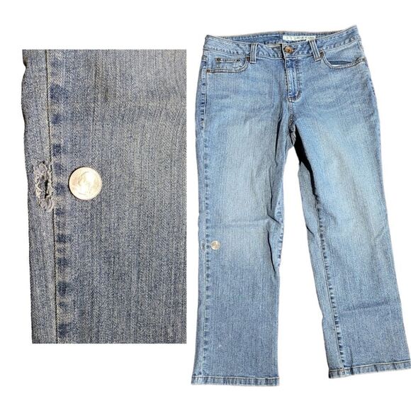 DKNY Jeans Stretchy Straight Fit Size 14 - Picture 8 of 8